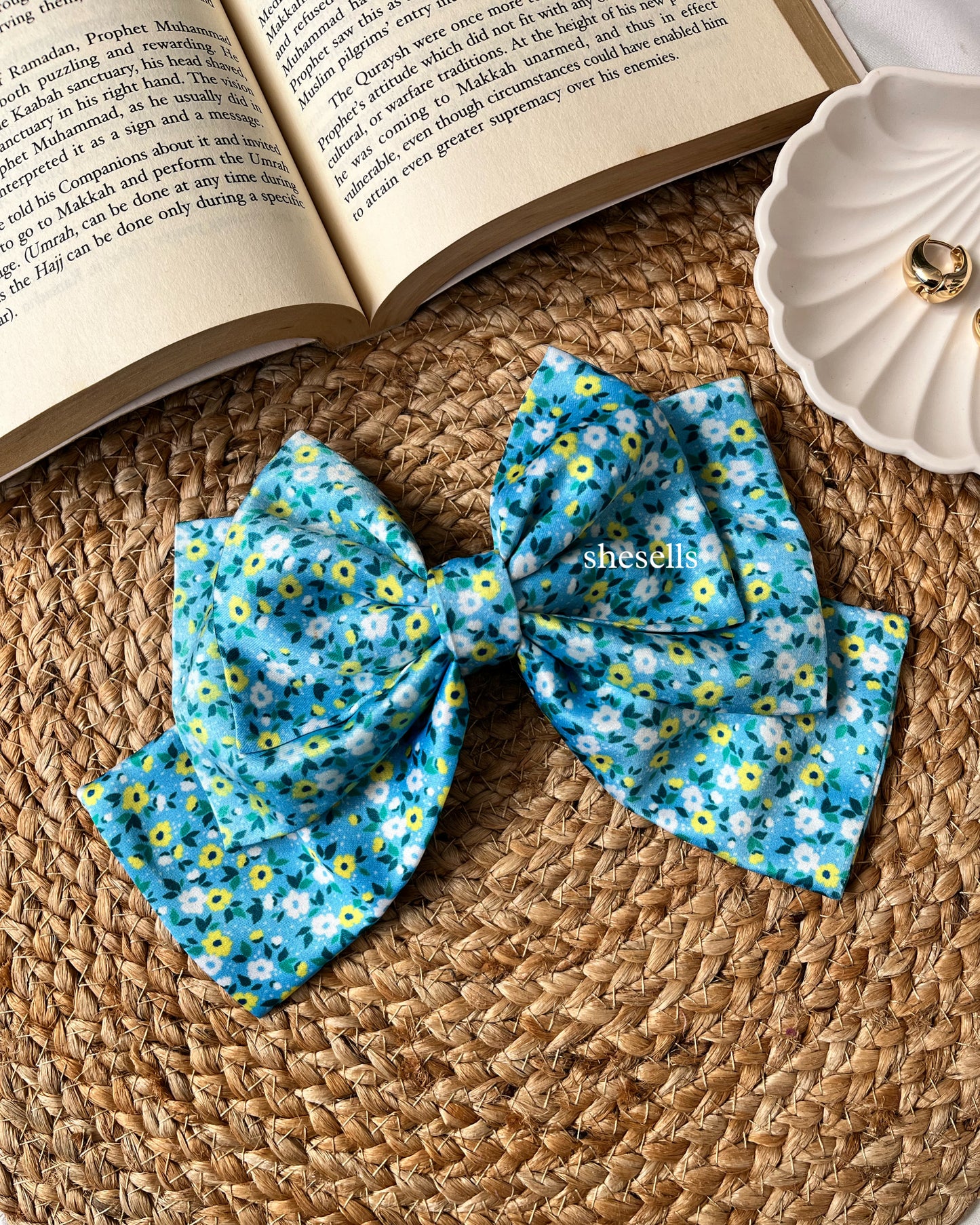 Ezra Triple Layer Bow Clip