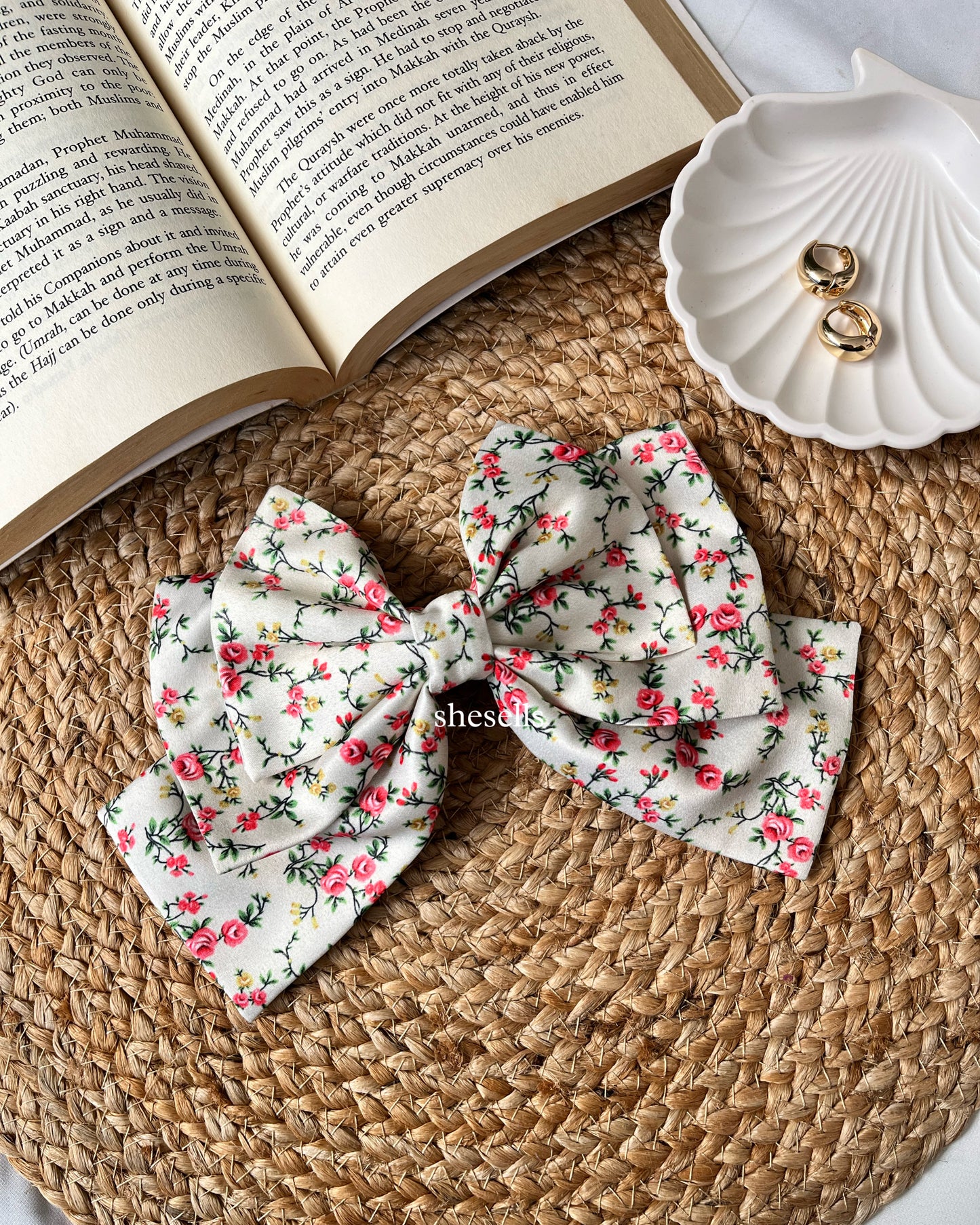 Julia Triple Layer Bow Clip