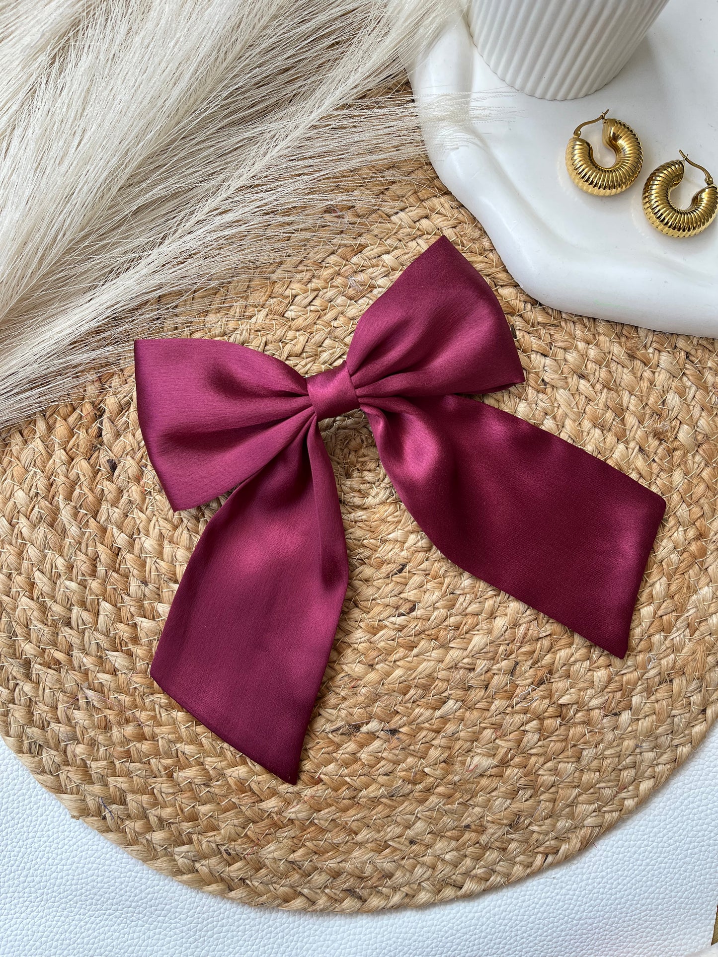 Maroon Sailor Bow