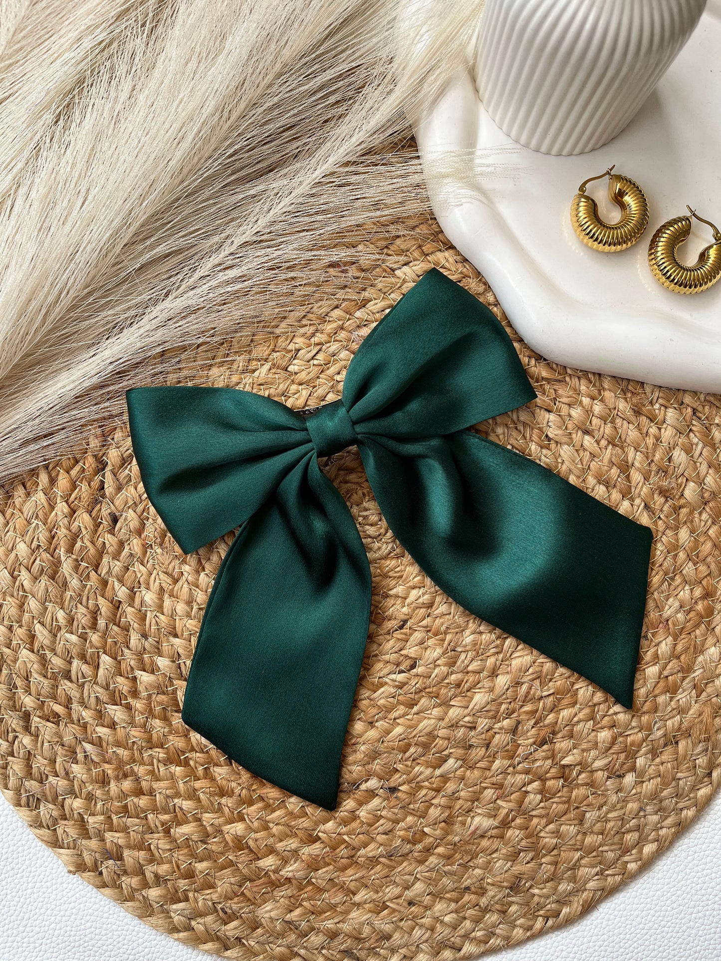 Moss Green Sailor Bow