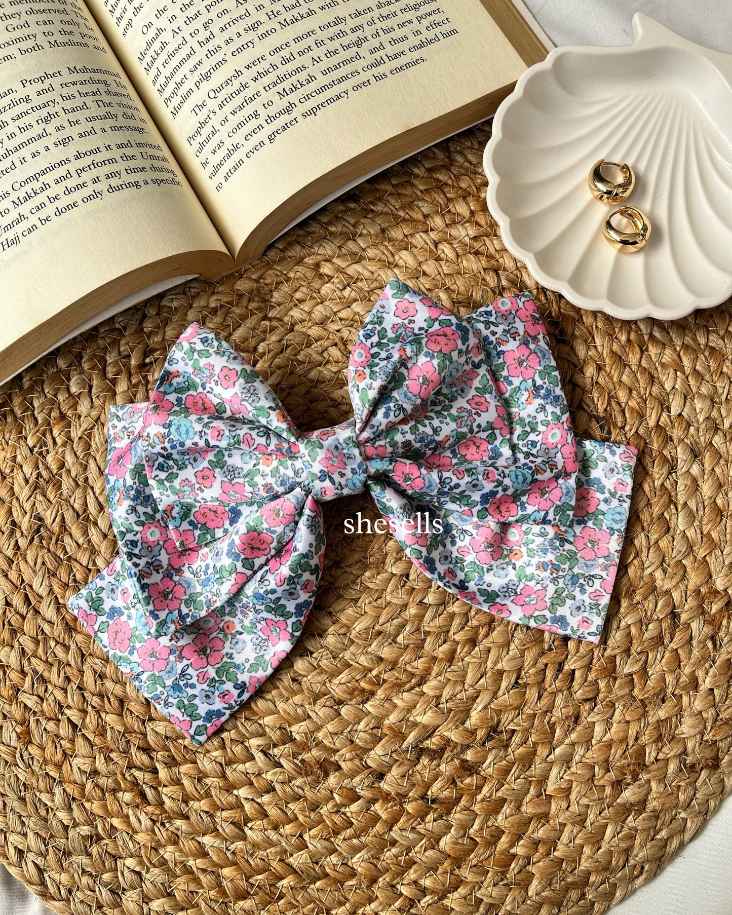 Joanna Triple Layer Bow Clip