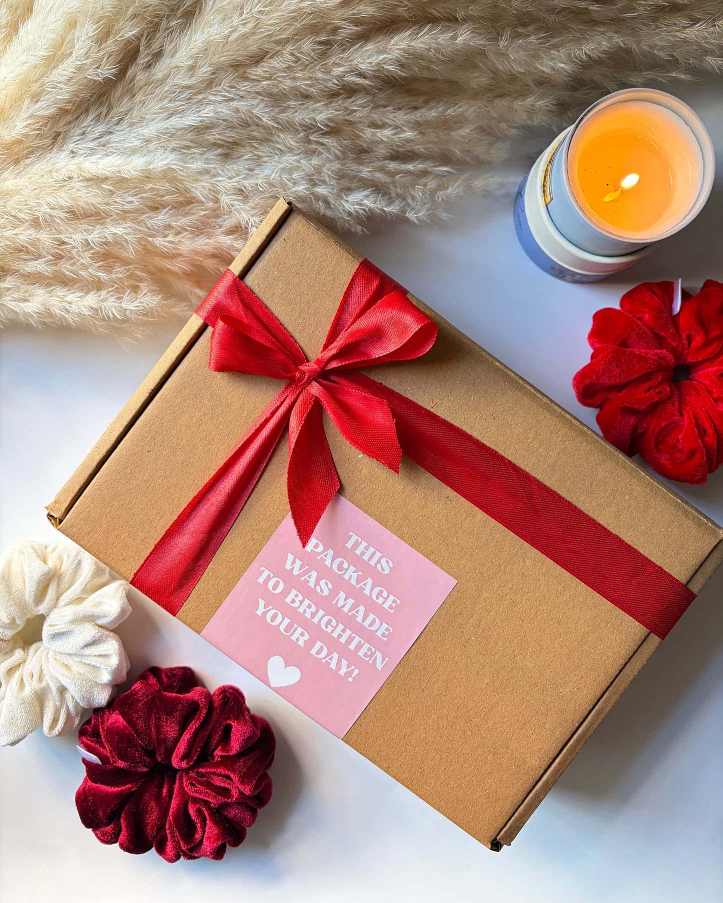 Blush Love Scrunchie Set