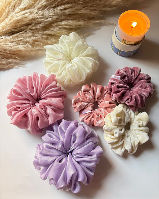 Pastel Love Scrunchie Combo