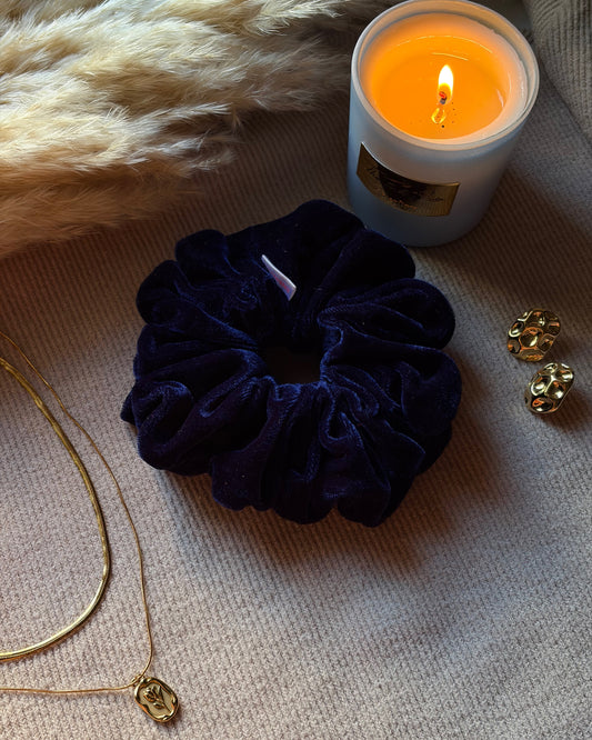 Midnight Navy Velvet